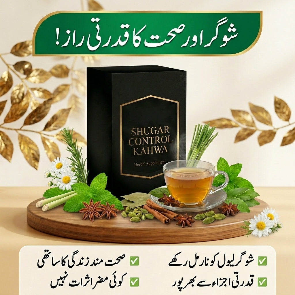 Sugar Control Kahwa-Natural Herbal Tea for Blood Sugar