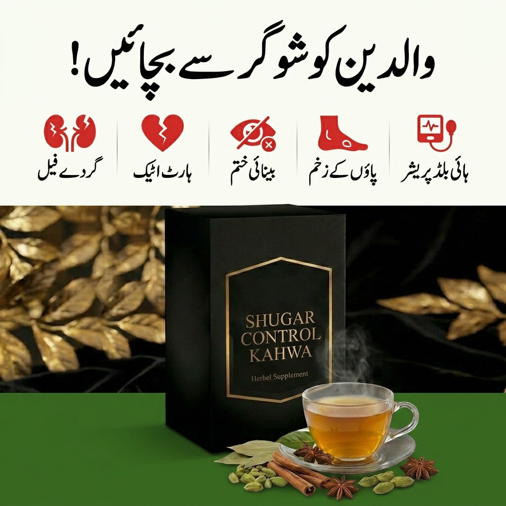 Sugar Control Kahwa-Natural Herbal Tea for Blood Sugar